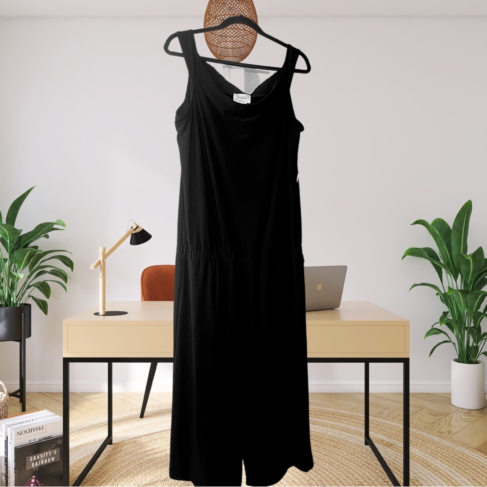 Laundry by SS Women’s Black One-Piece Knee Length Jumpsuit **BRAND NEW W/TAGS**